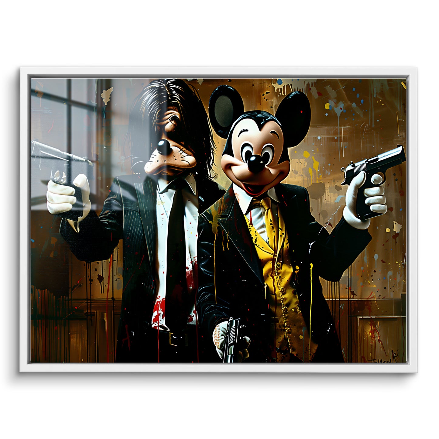 Mickey and Goofy's Gangster Showdown