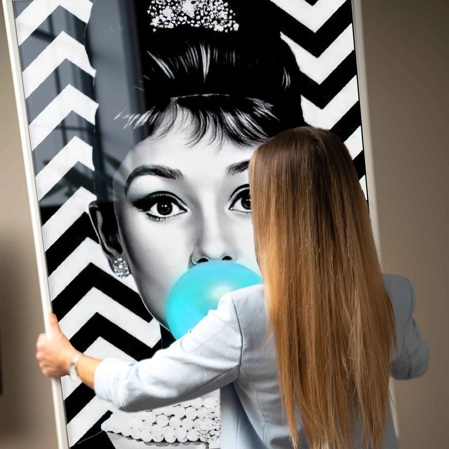 Audrey im Pop-Art Stil