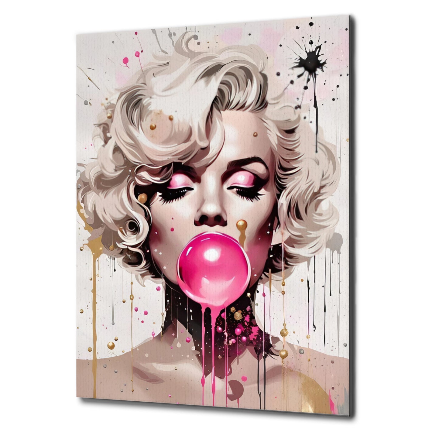 Marilyn Monroe Bubblegum Art