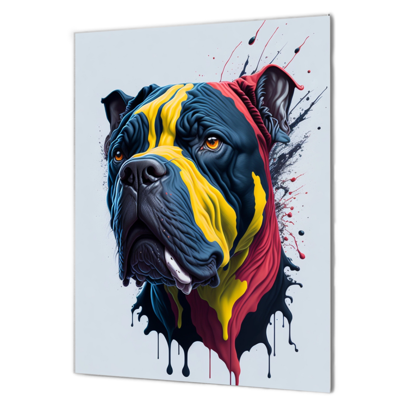 The dog – creative art work