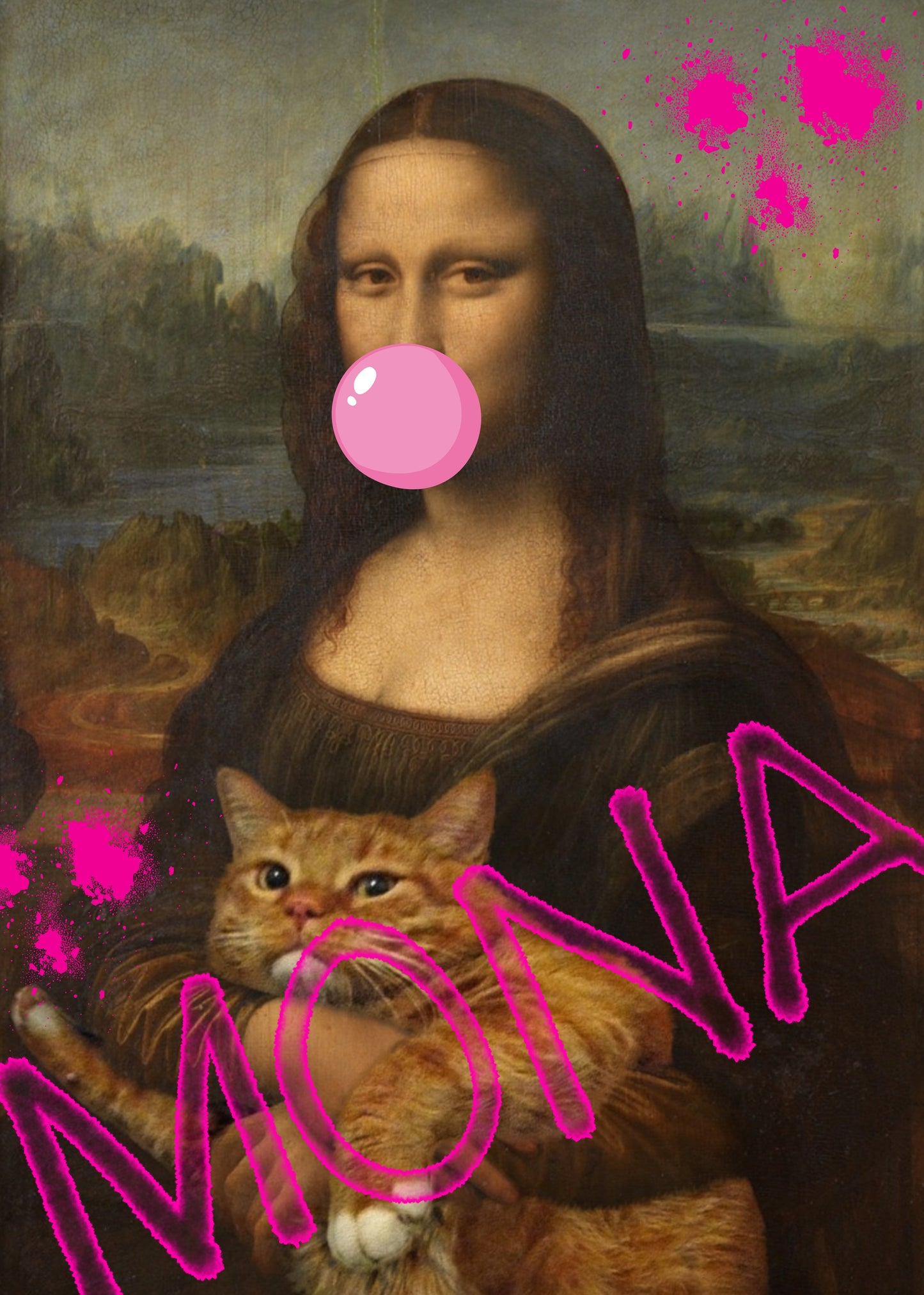 Mona und die Katze