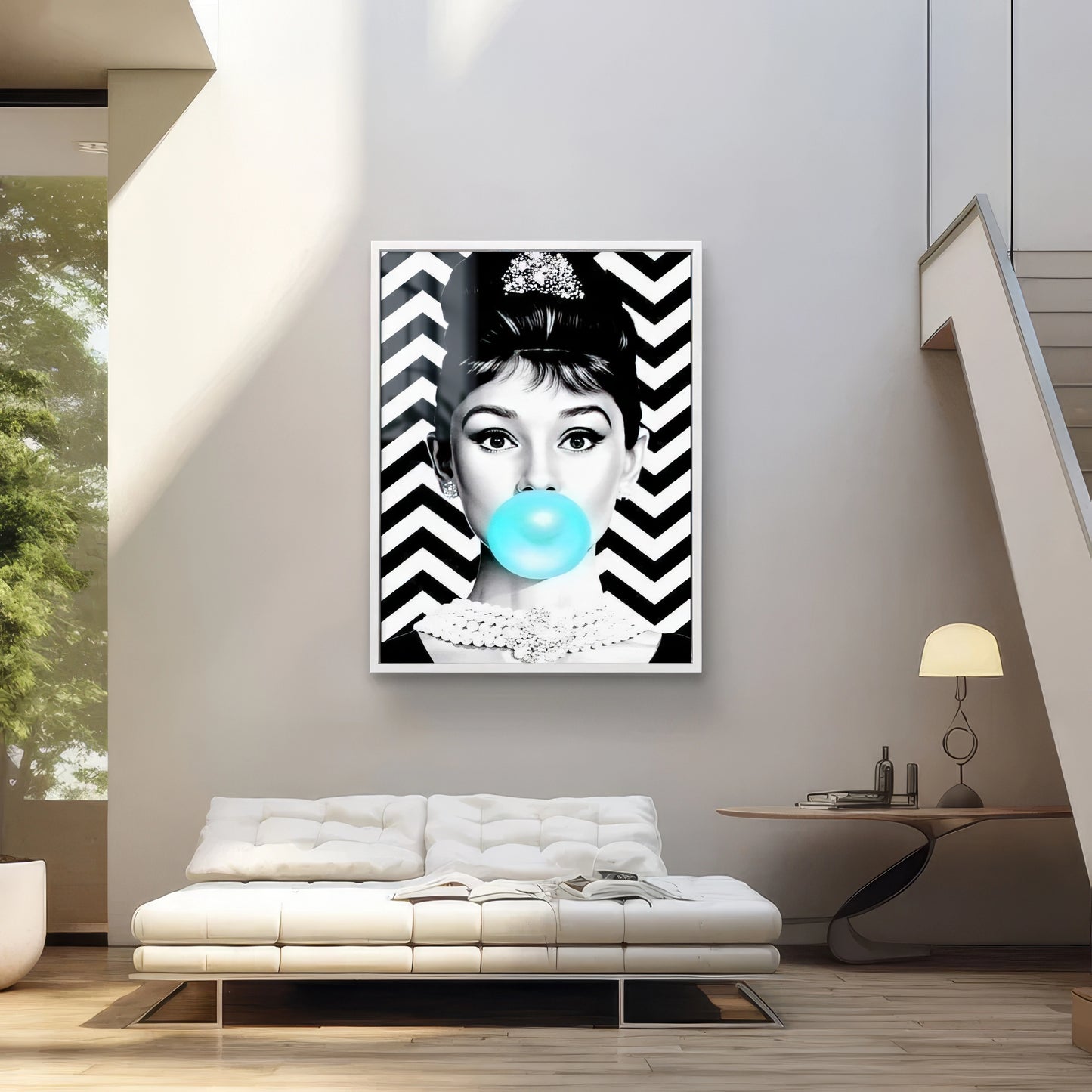 Audrey im Pop-Art Stil