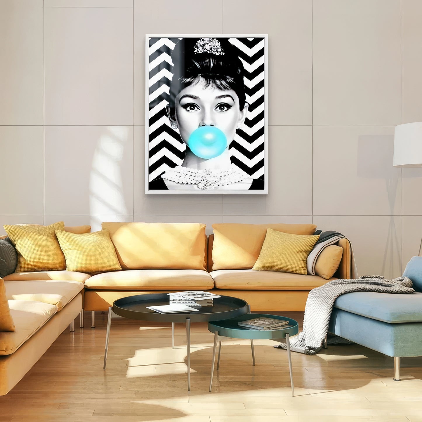 Audrey im Pop-Art Stil