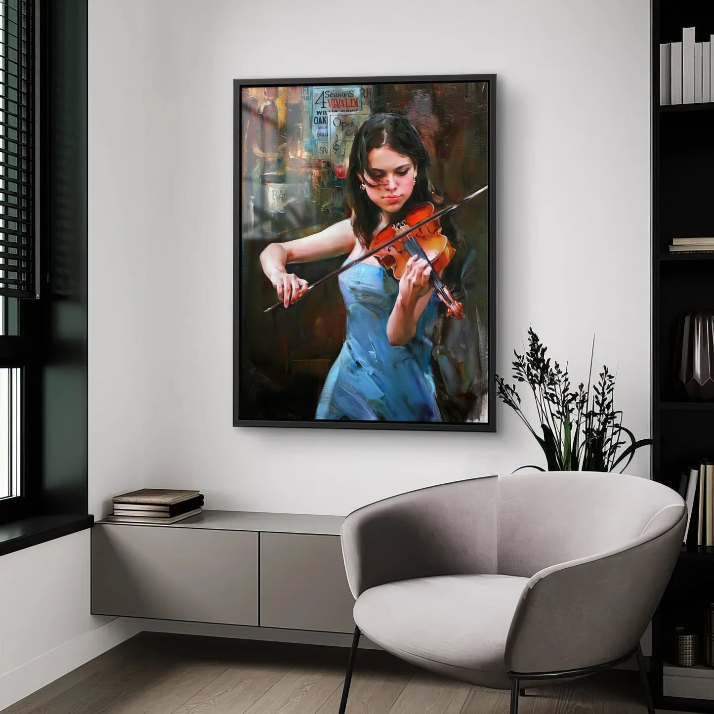 Virtuose Violine