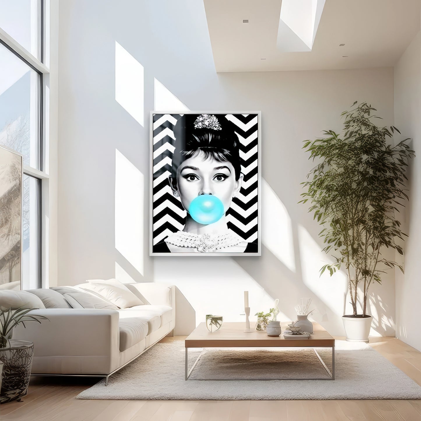 Audrey im Pop-Art Stil