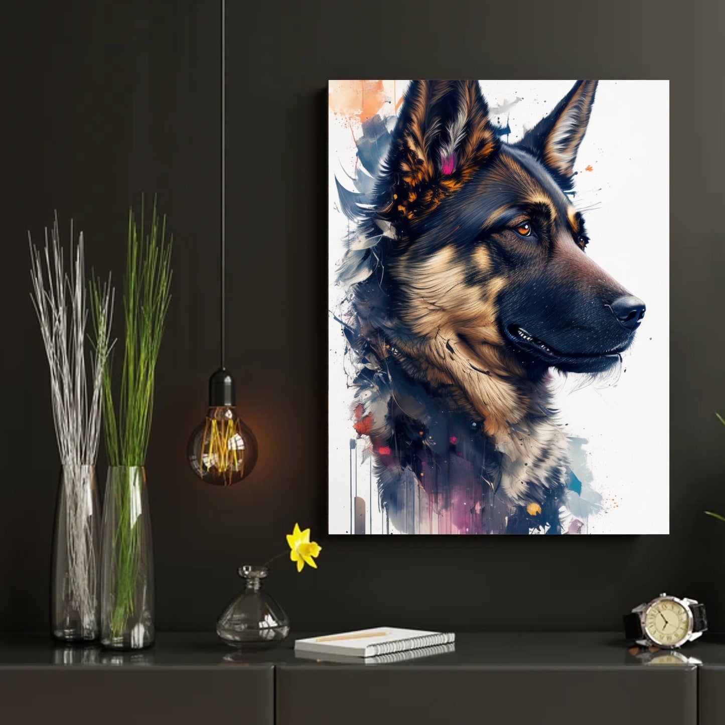 German Shepherd - Art Work