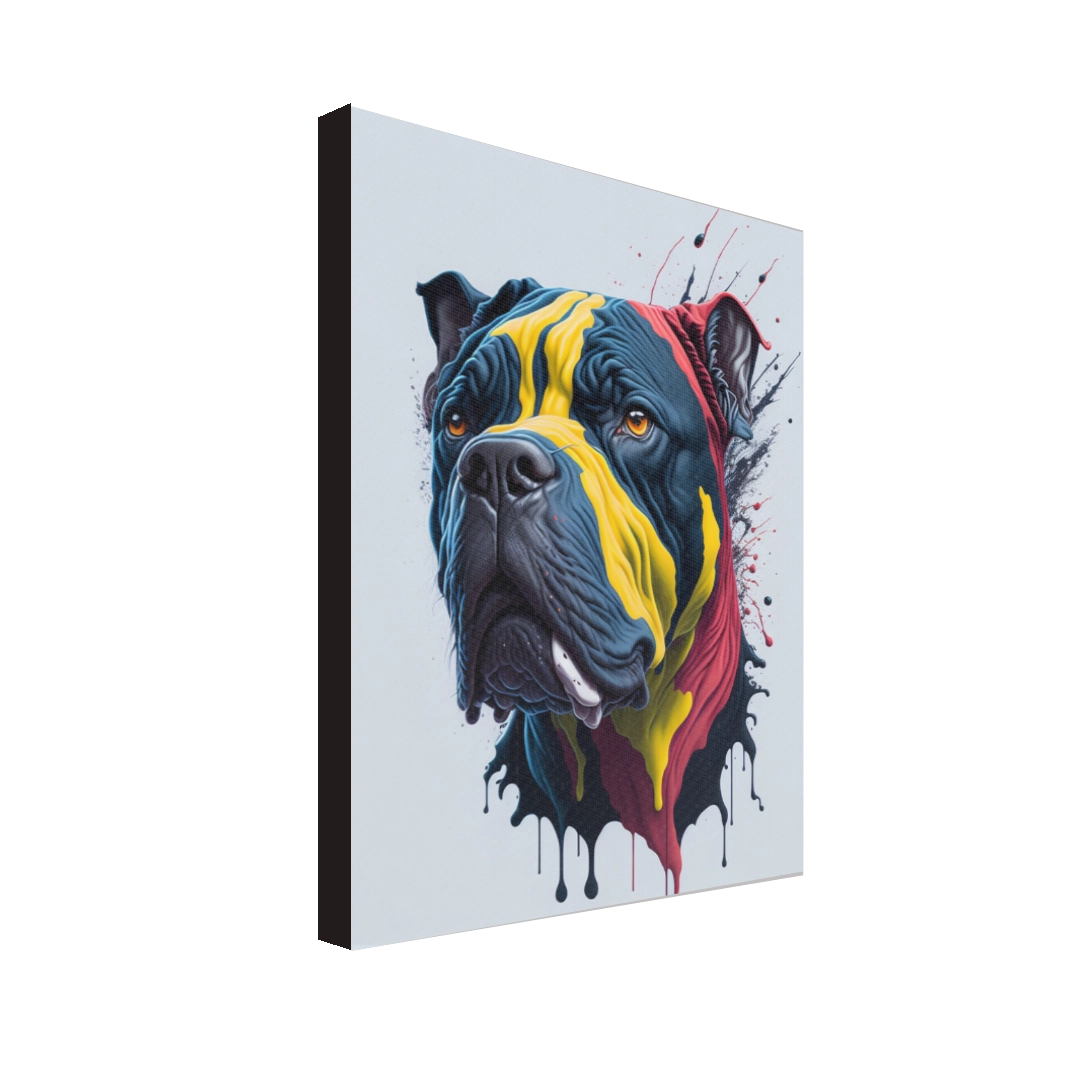 The dog – creative art work