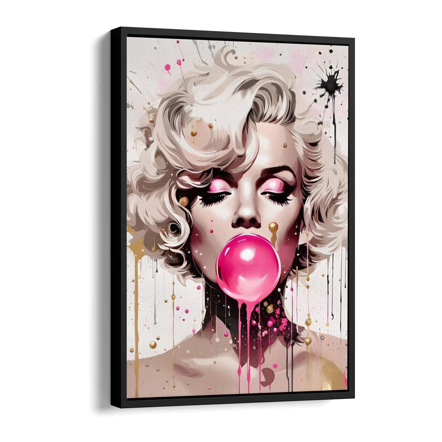 Marilyn Monroe Bubblegum Art