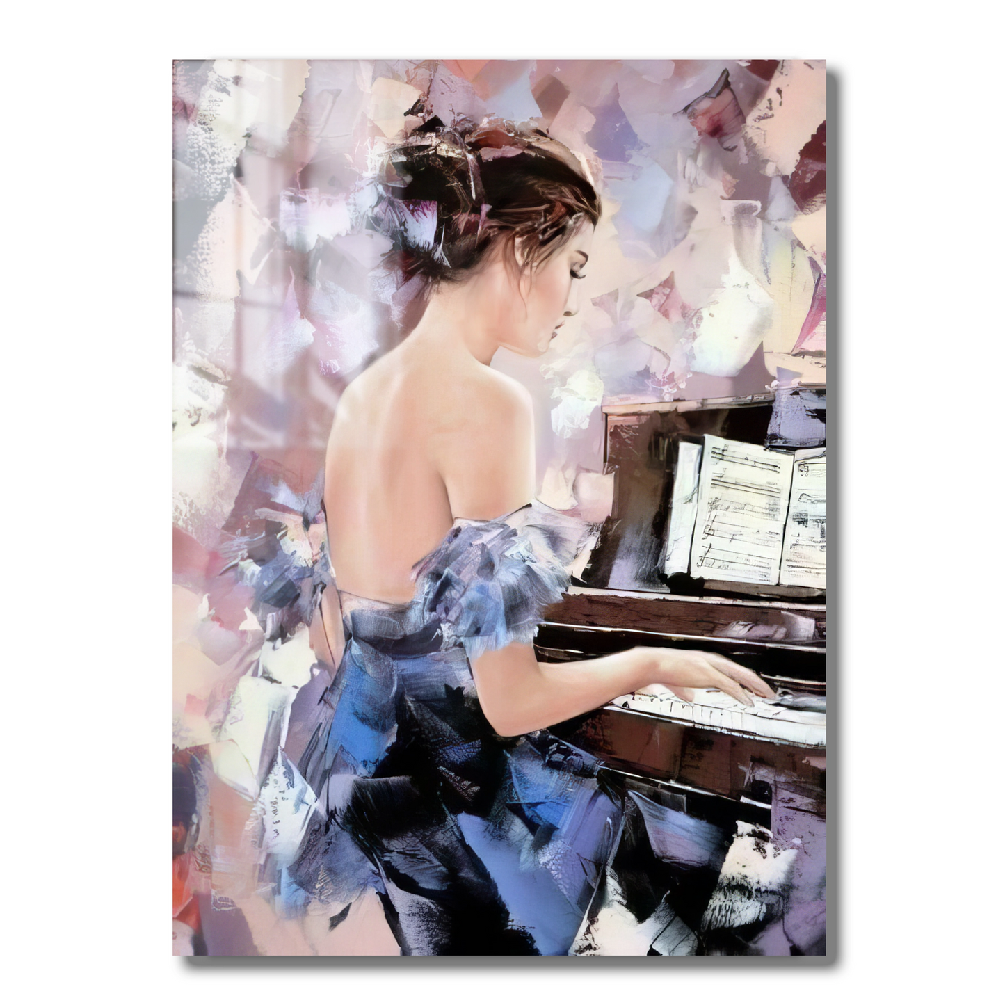 Elegante Pianistin