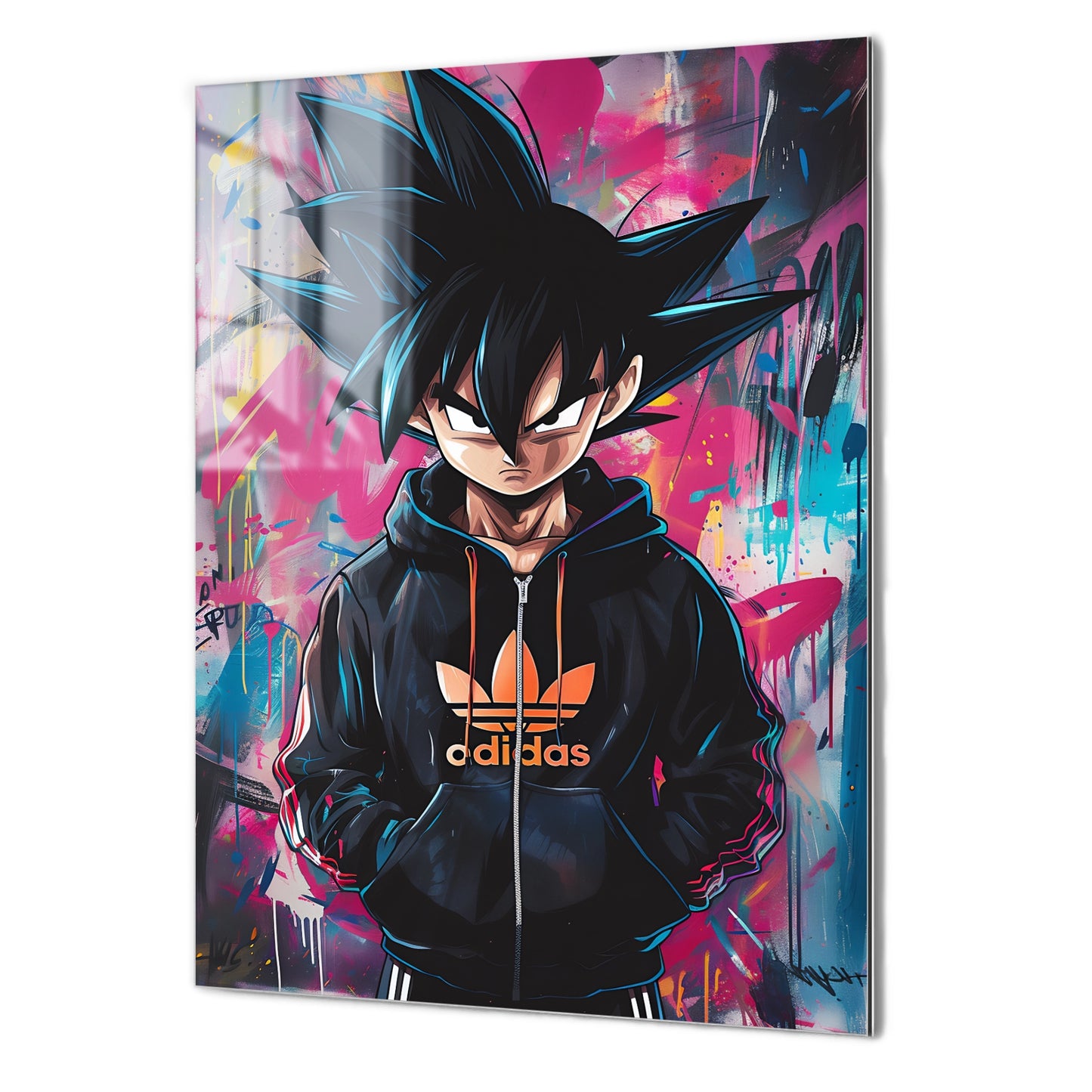 Modern Warrior: Goku in Urban Style