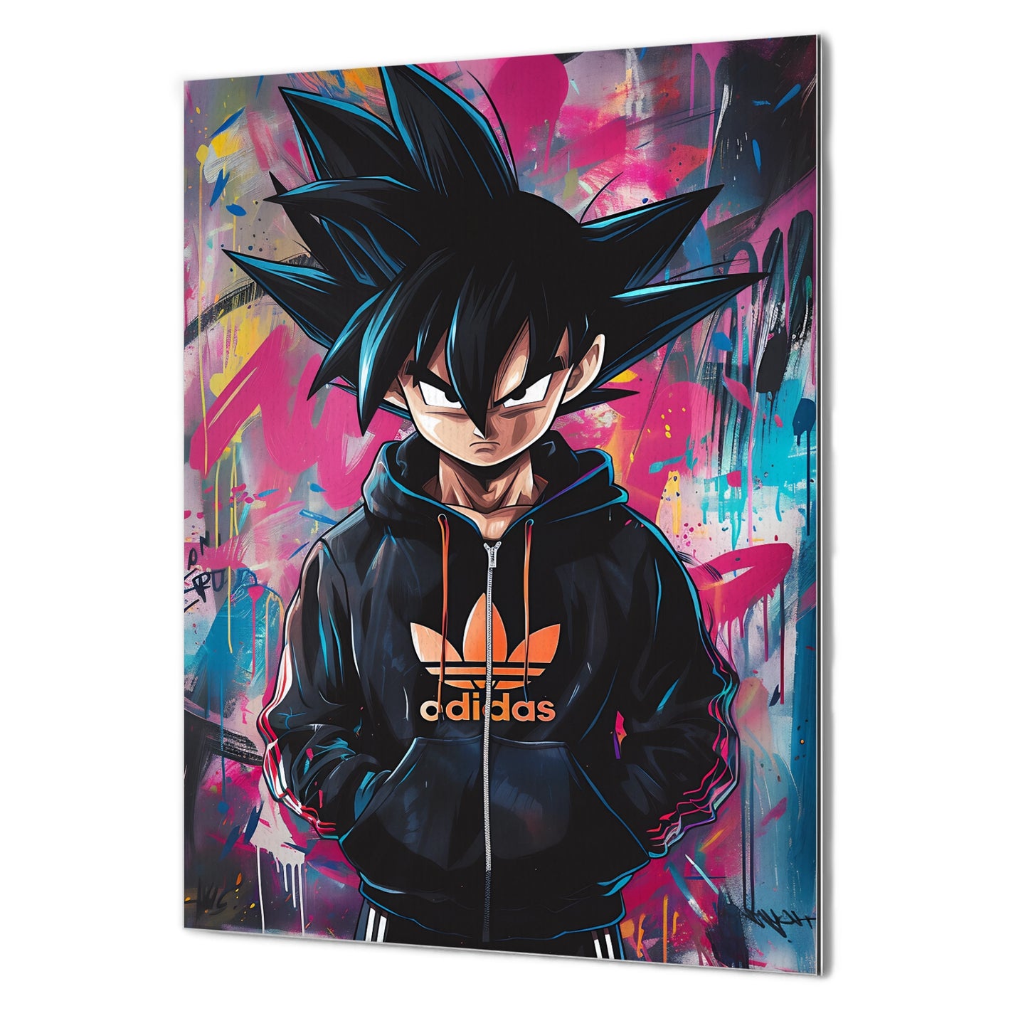 Modern Warrior: Goku in Urban Style