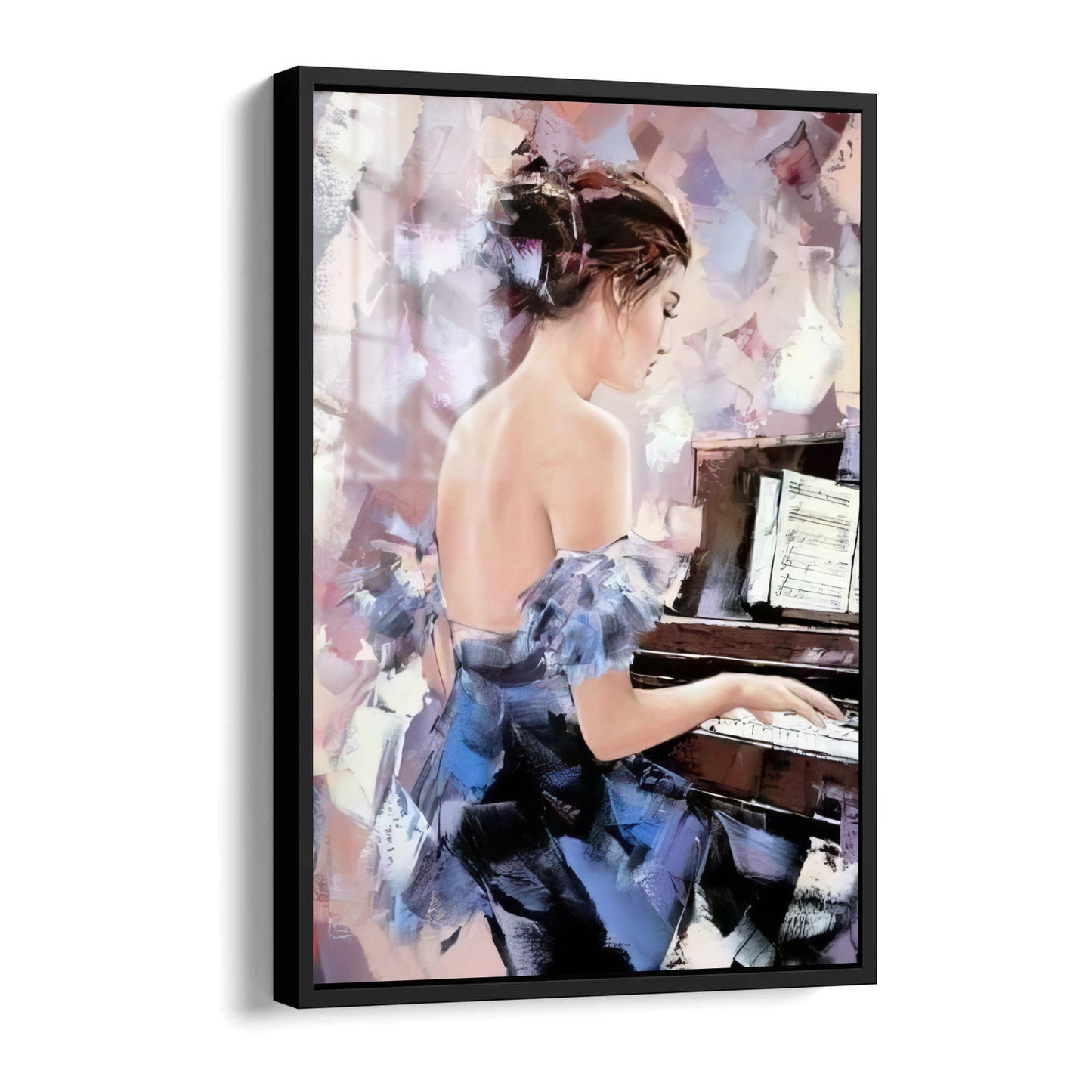 Elegante Pianistin