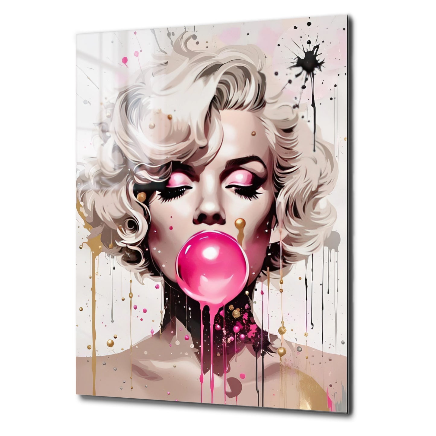 Marilyn Monroe Bubblegum Art