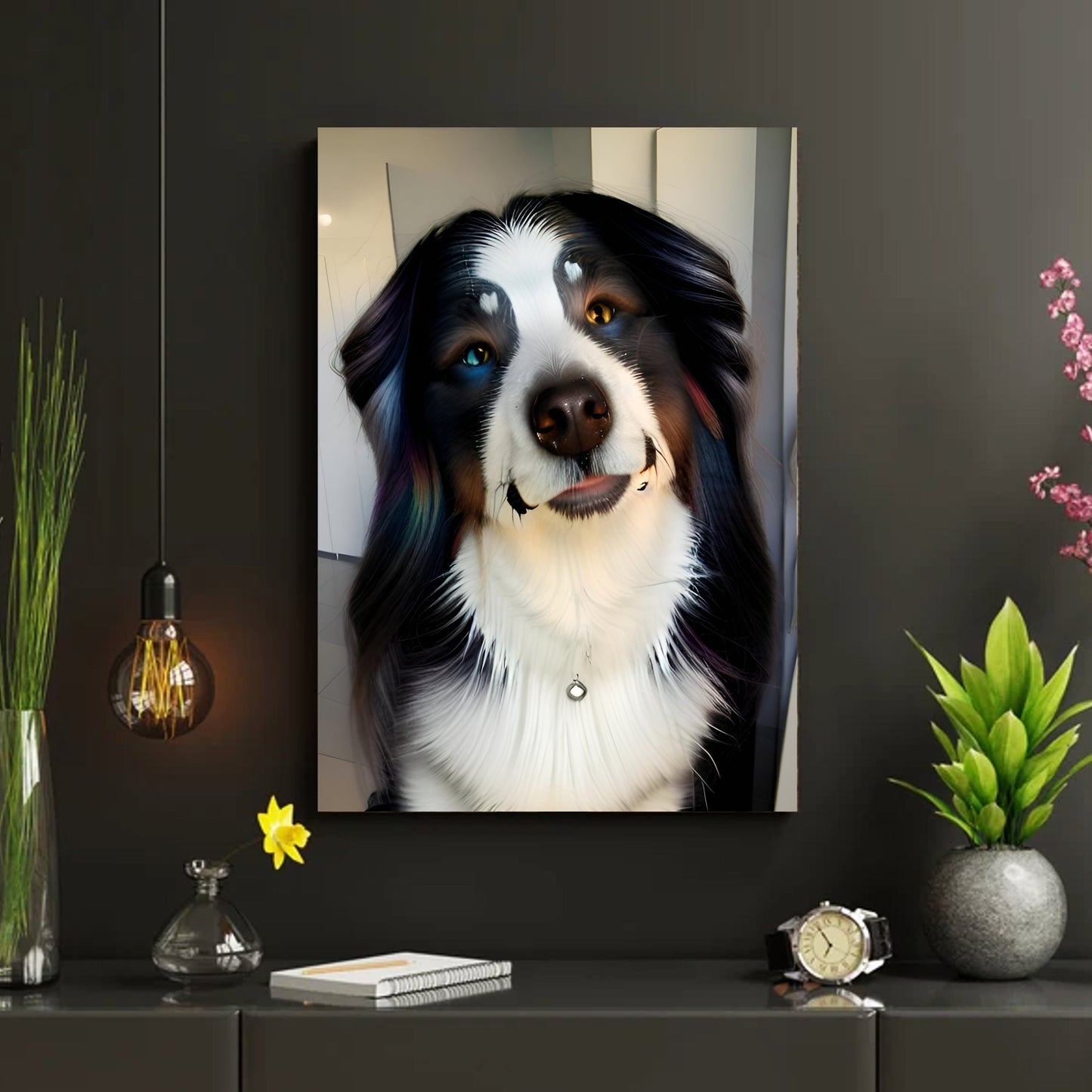 The dog – creative art work