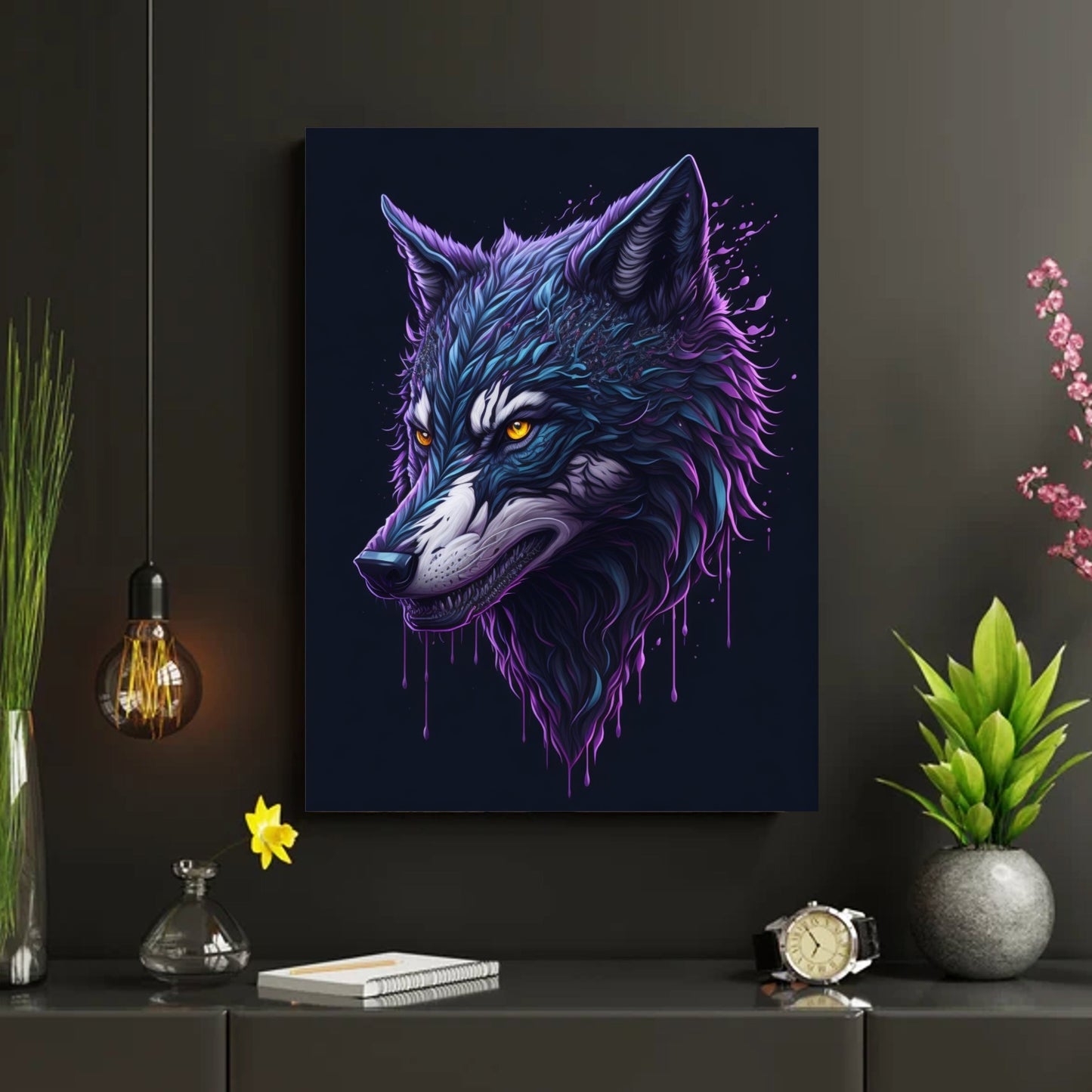 The dog – creative art work