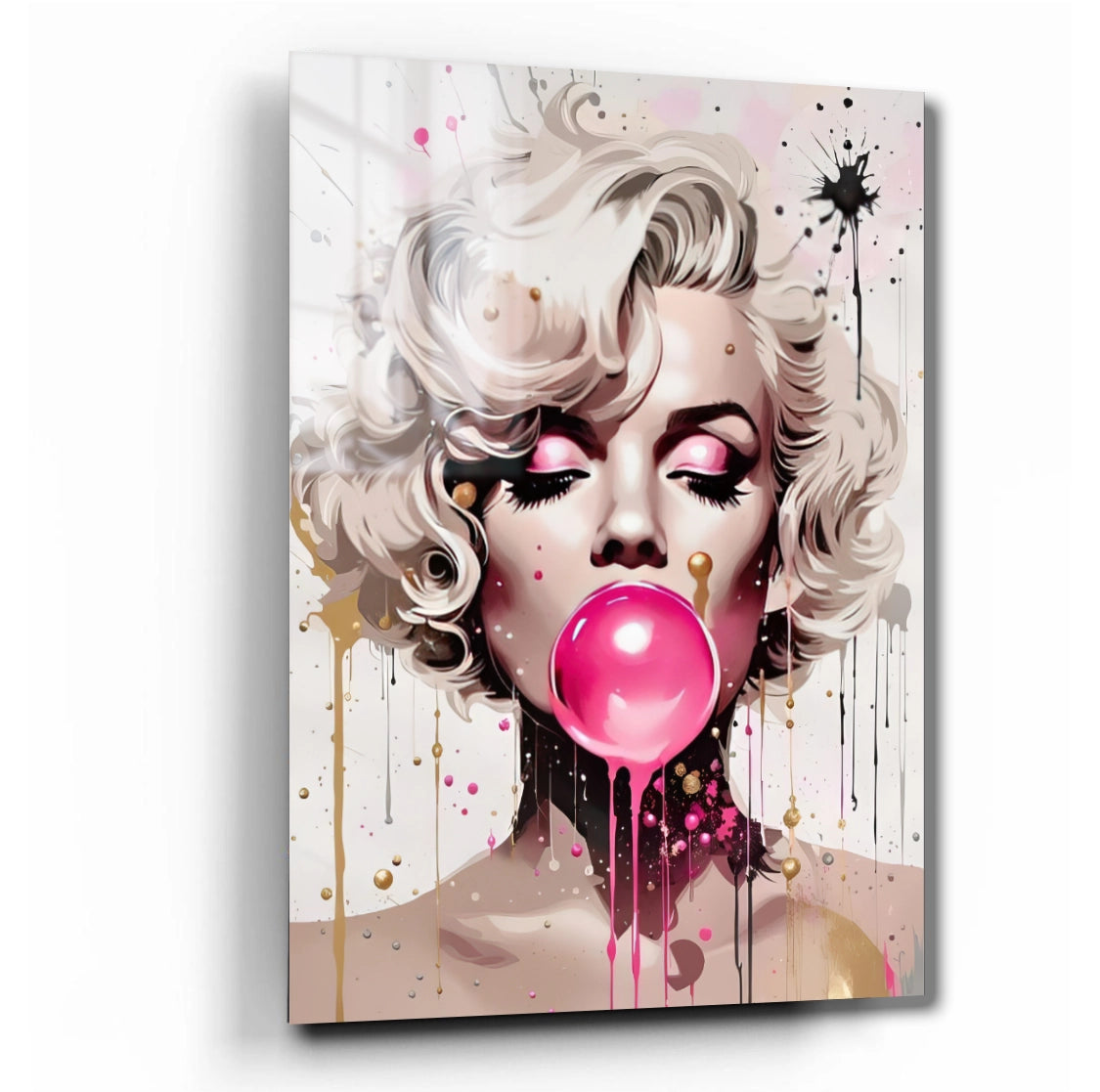 Marilyn Monroe Bubblegum Art