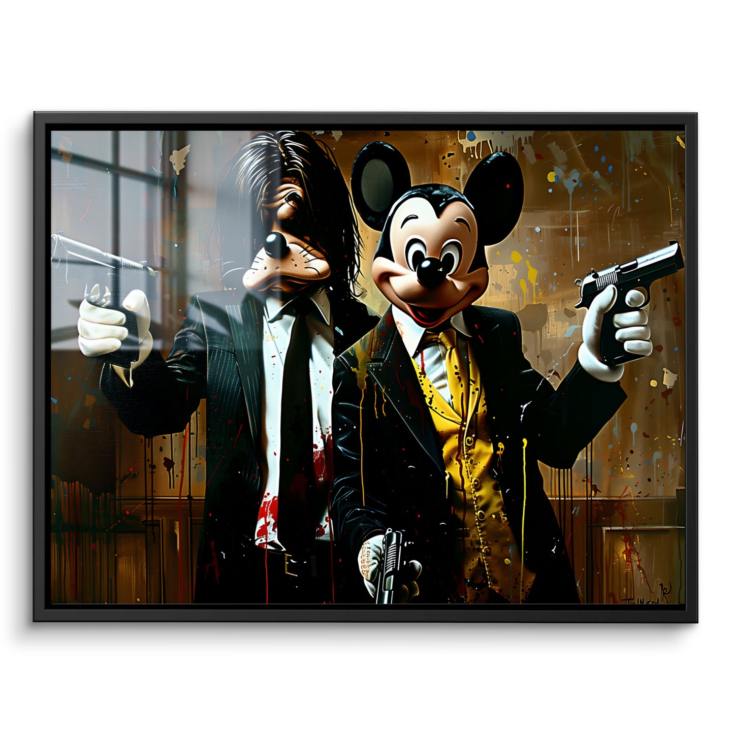 Mickey and Goofy's Gangster Showdown