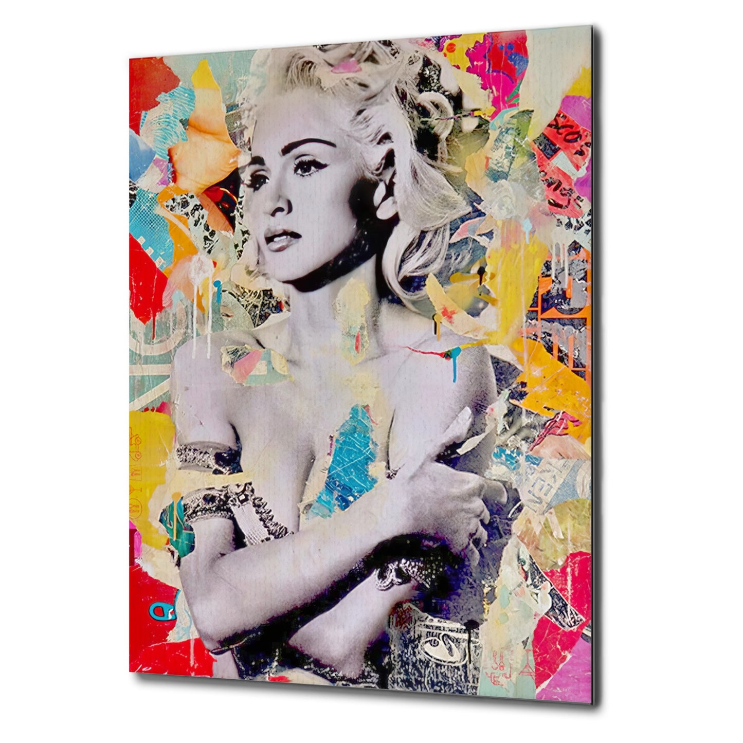 Madonna Collage Art