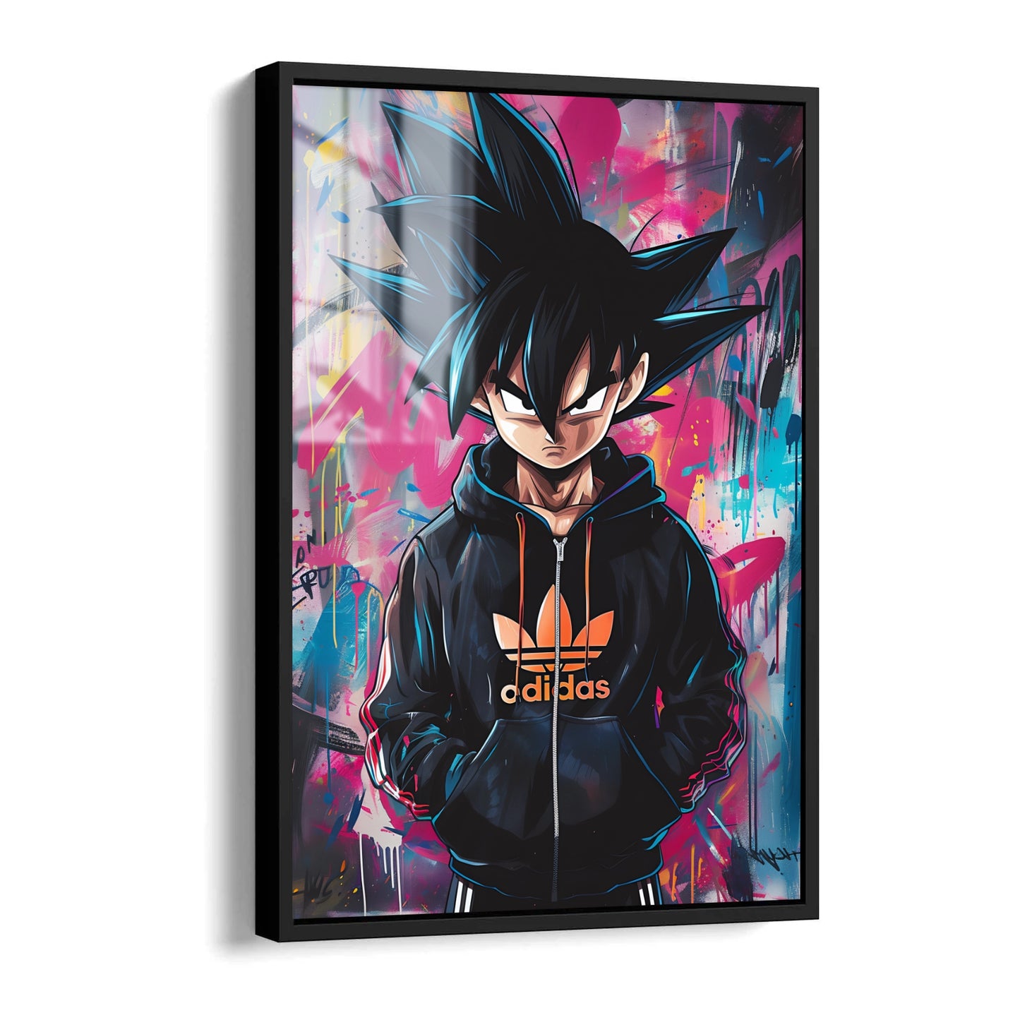 Modern Warrior: Goku in Urban Style