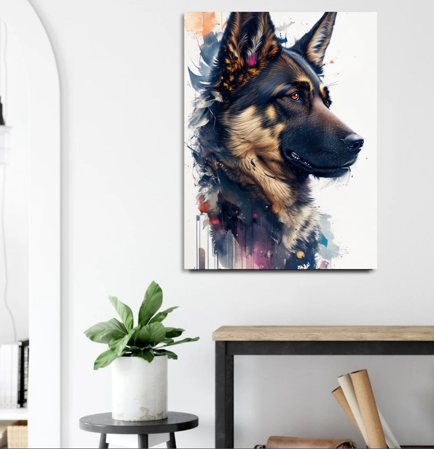 Schäferhund – Art Work