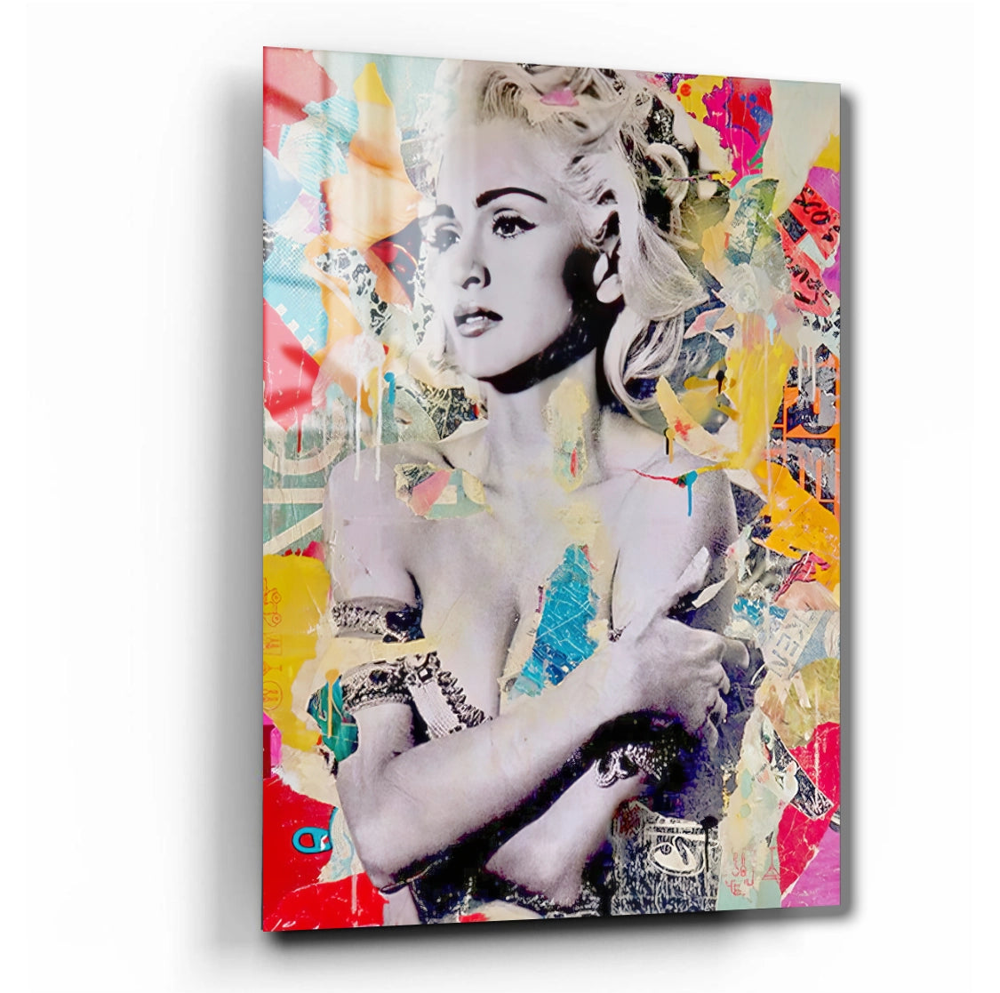 Madonna Collage Art