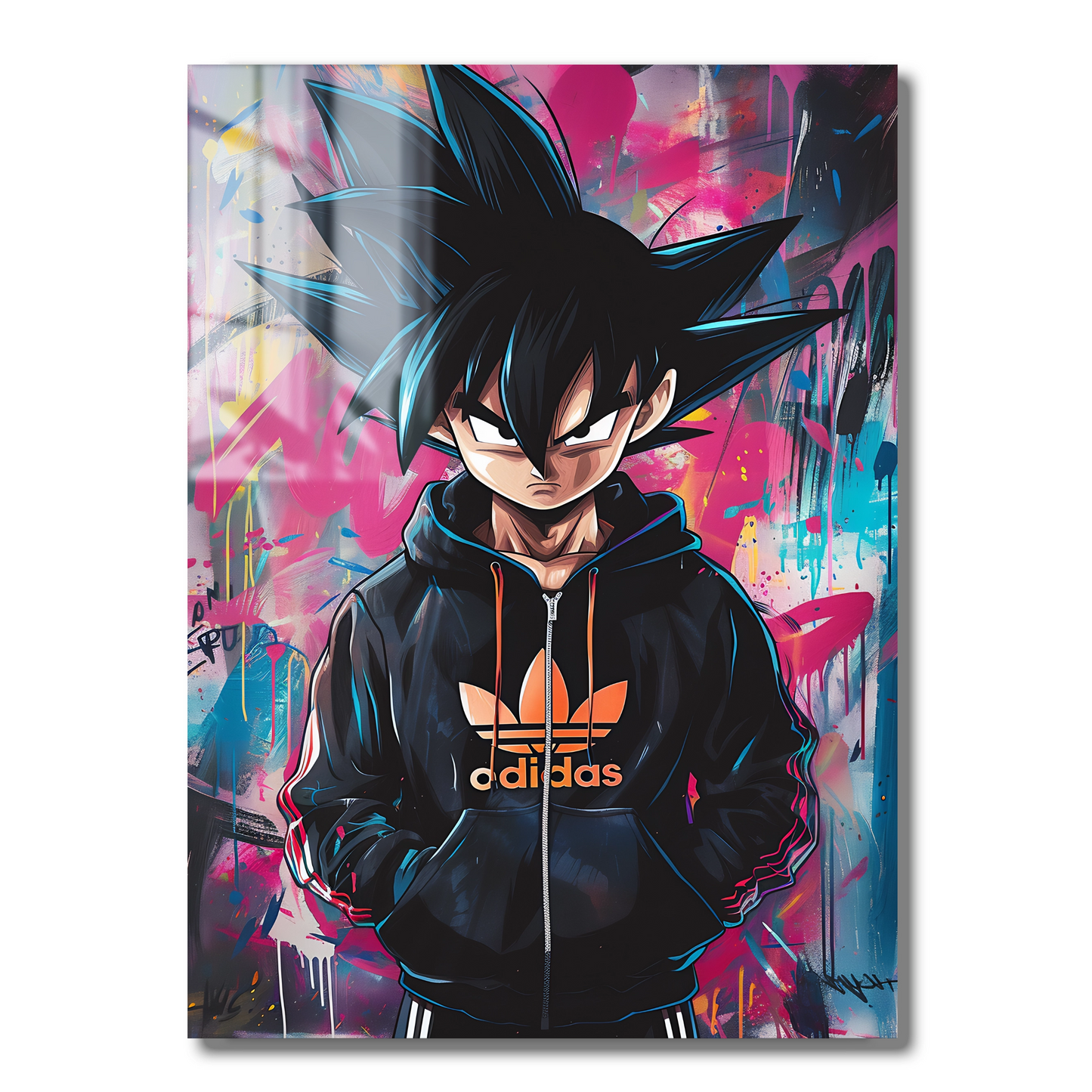 Modern Warrior: Goku in Urban Style