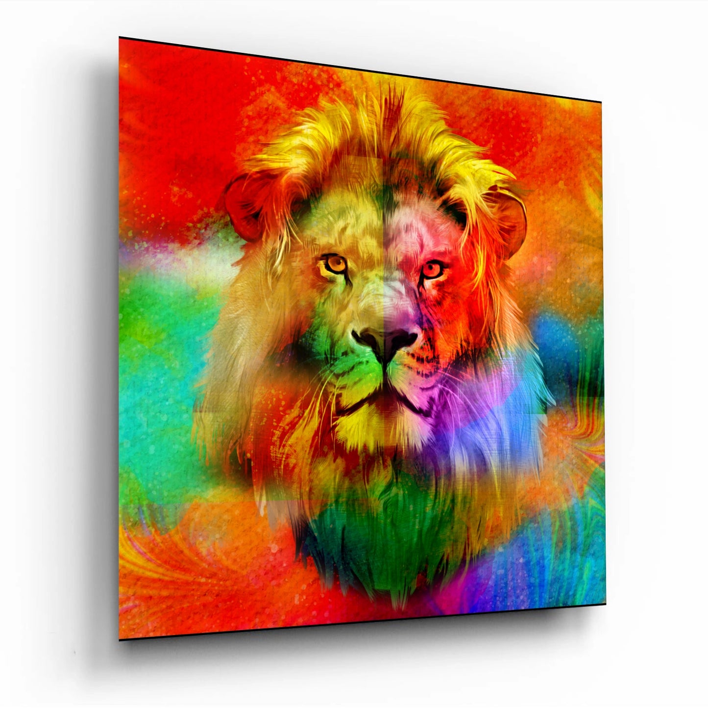 Majestic Rainbow Lion