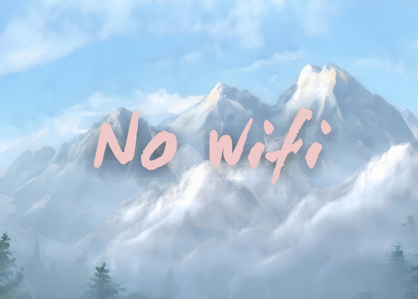 No WiFi