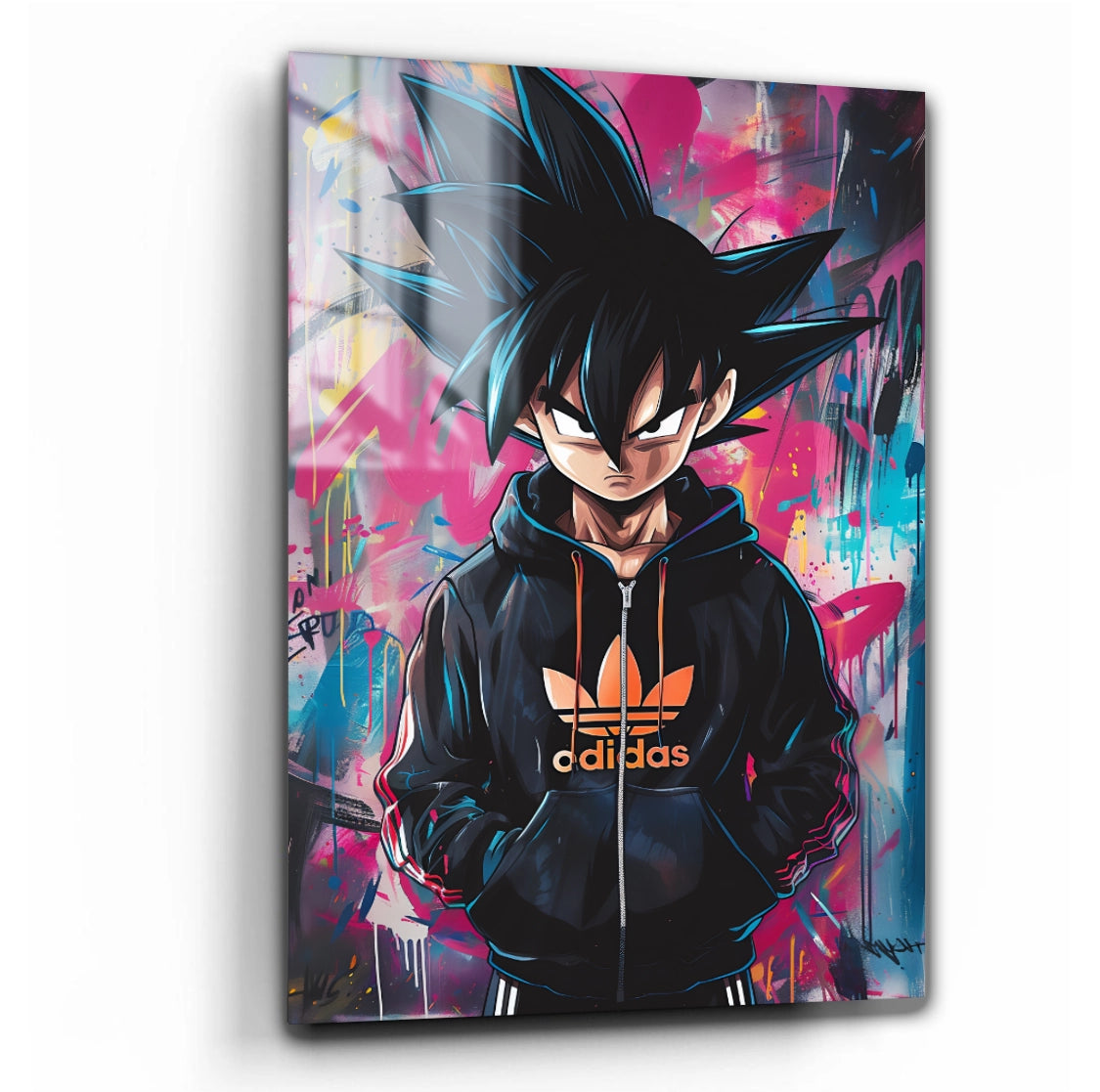 Modern Warrior: Goku in Urban Style