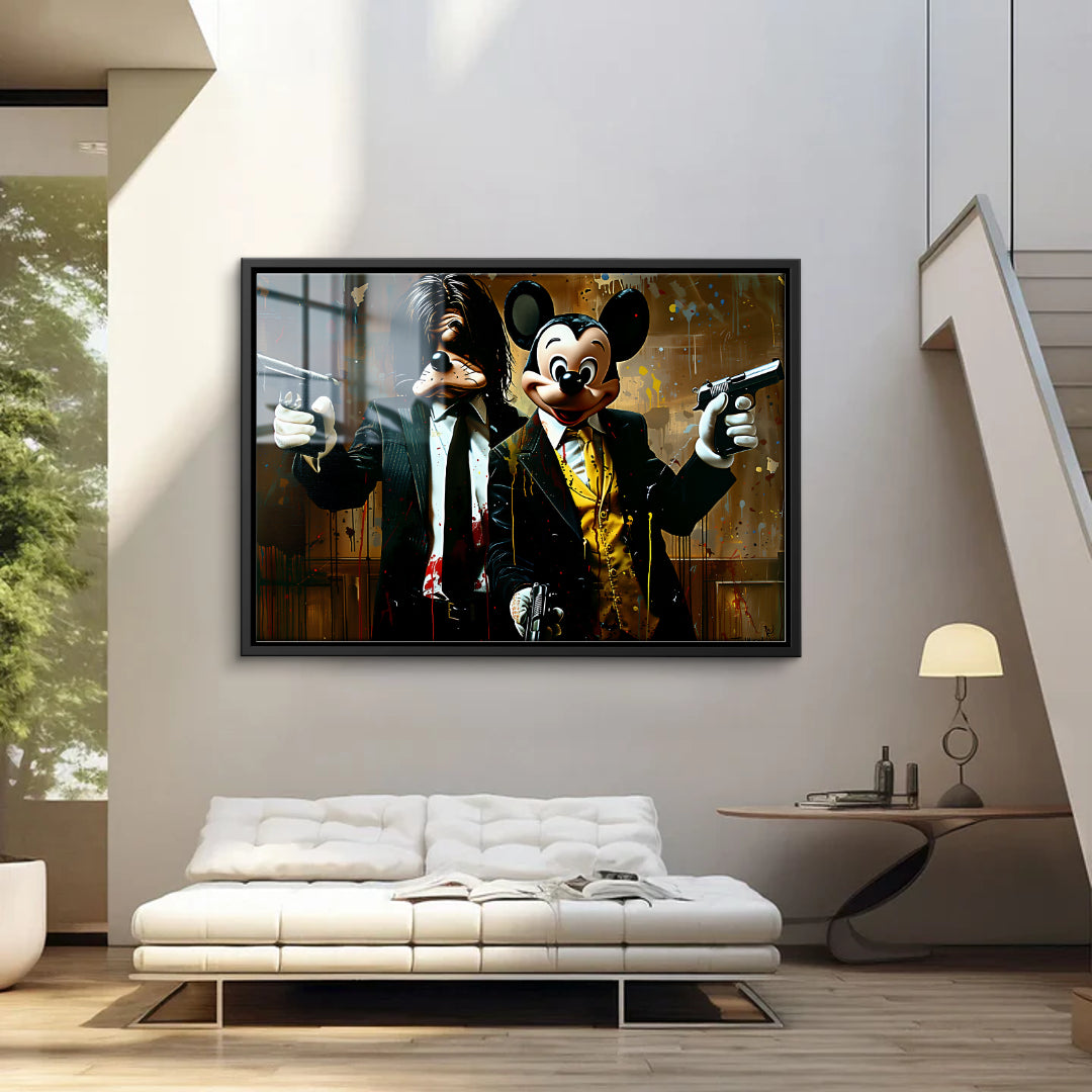 Mickey and Goofy's Gangster Showdown