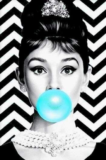 Audrey im Pop-Art Stil