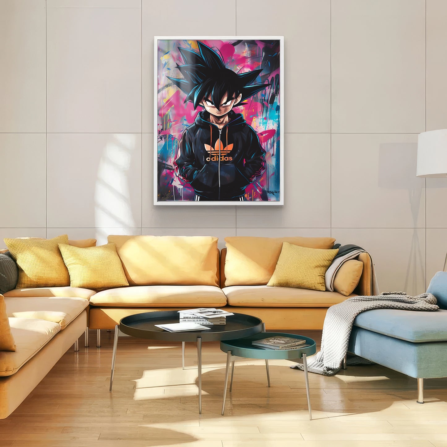 Modern Warrior: Goku in Urban Style