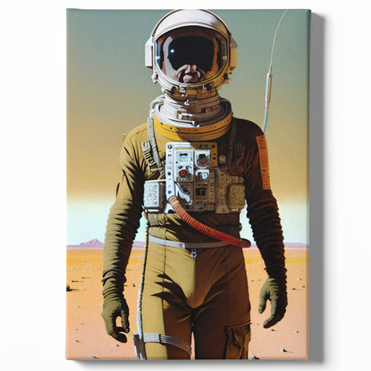 Astronaut auf dem Mars