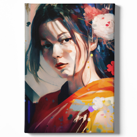 Japanese Woman Art Work