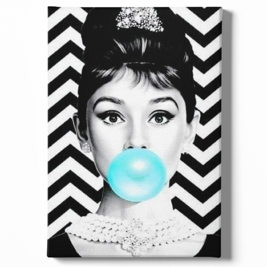 Audrey im Pop-Art Stil