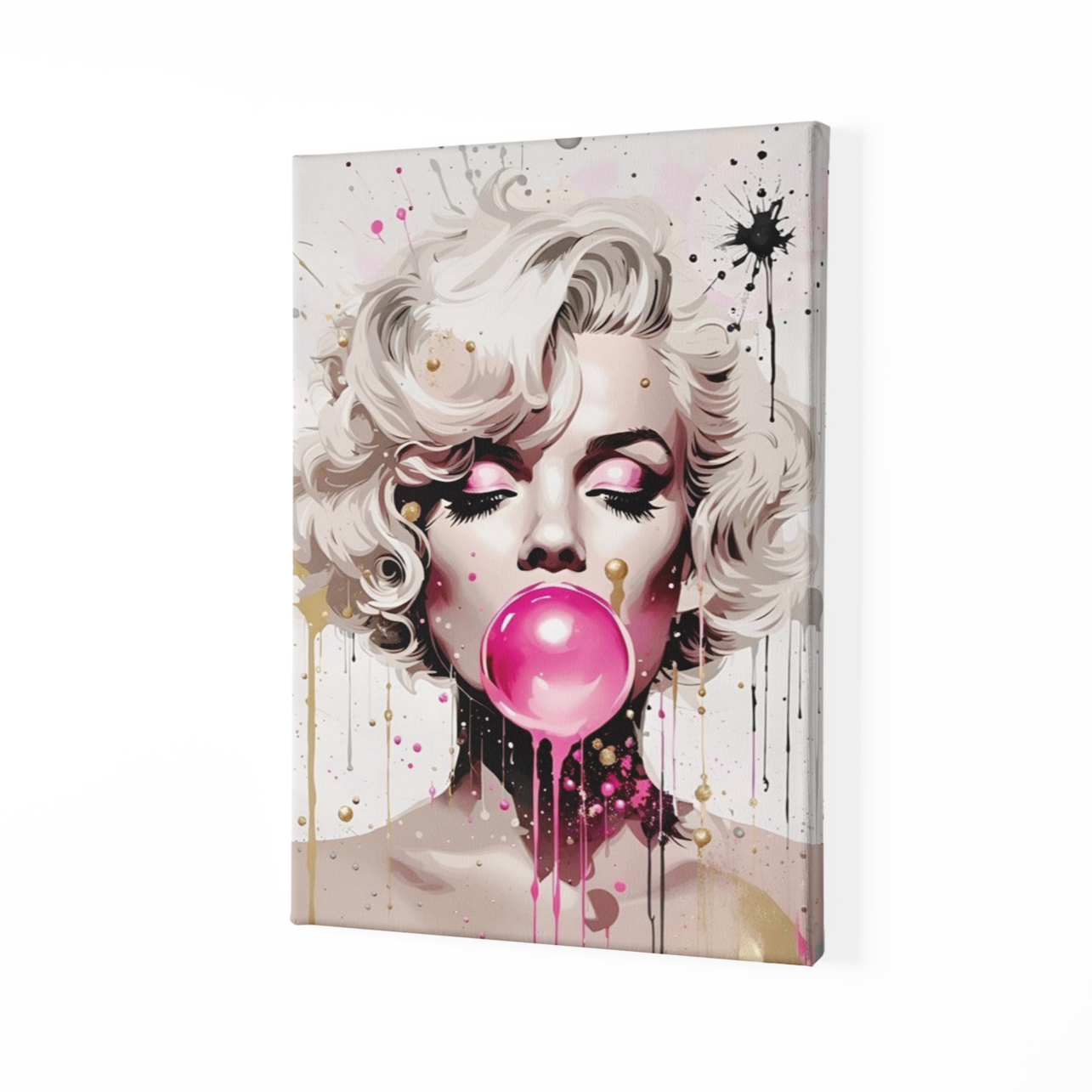 Marilyn Monroe Bubblegum Art