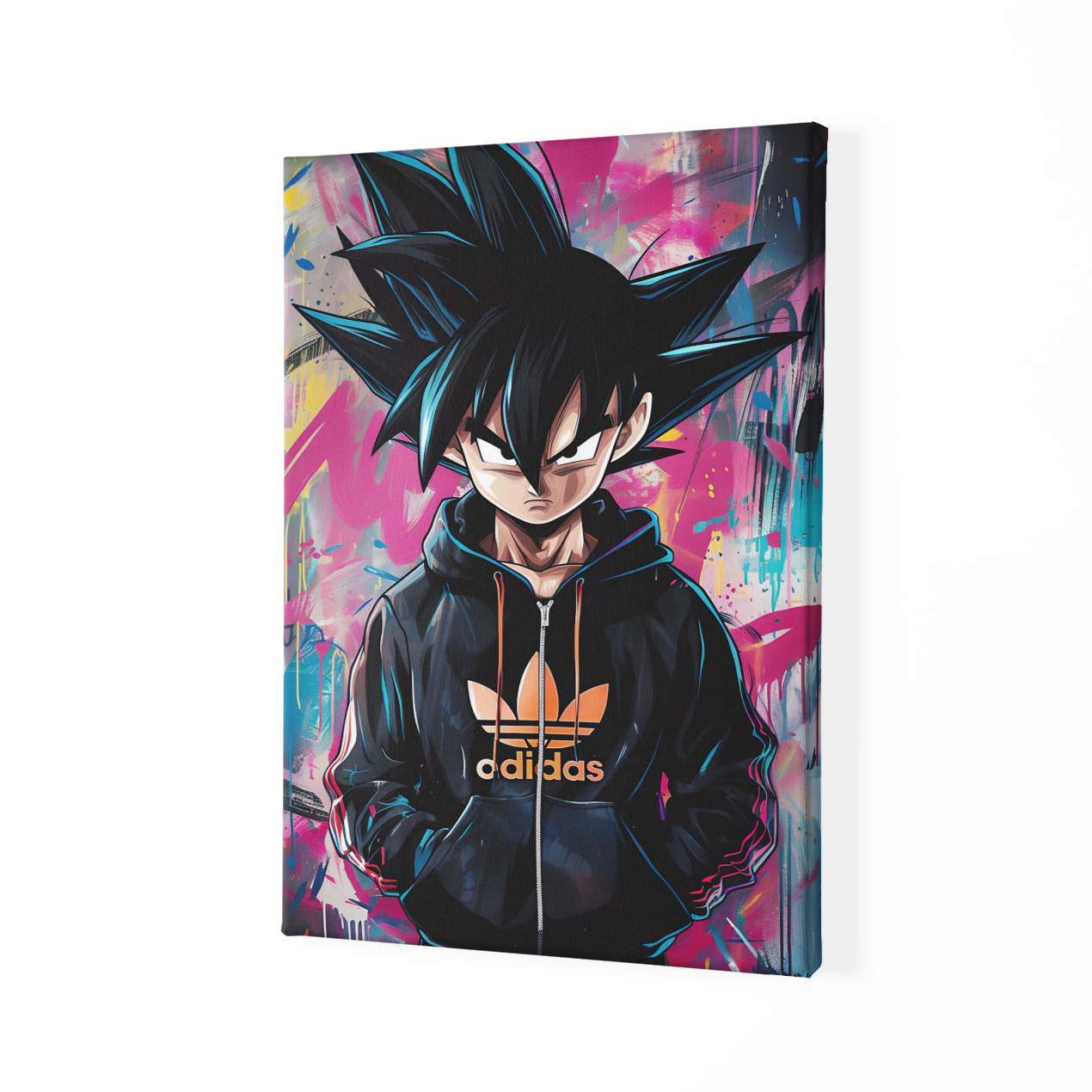 Modern Warrior: Goku in Urban Style