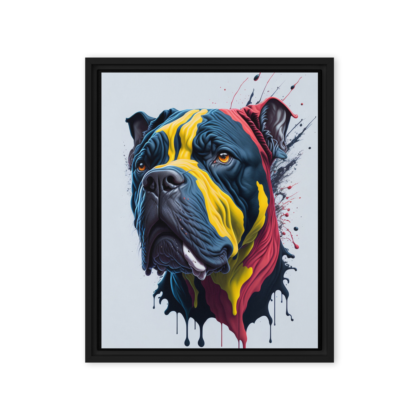 The dog – creative art work