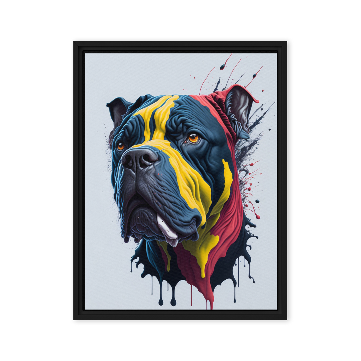 The dog – creative art work