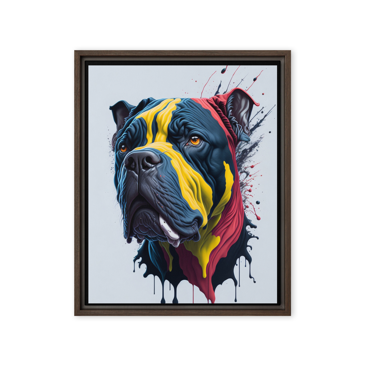 The dog – creative art work