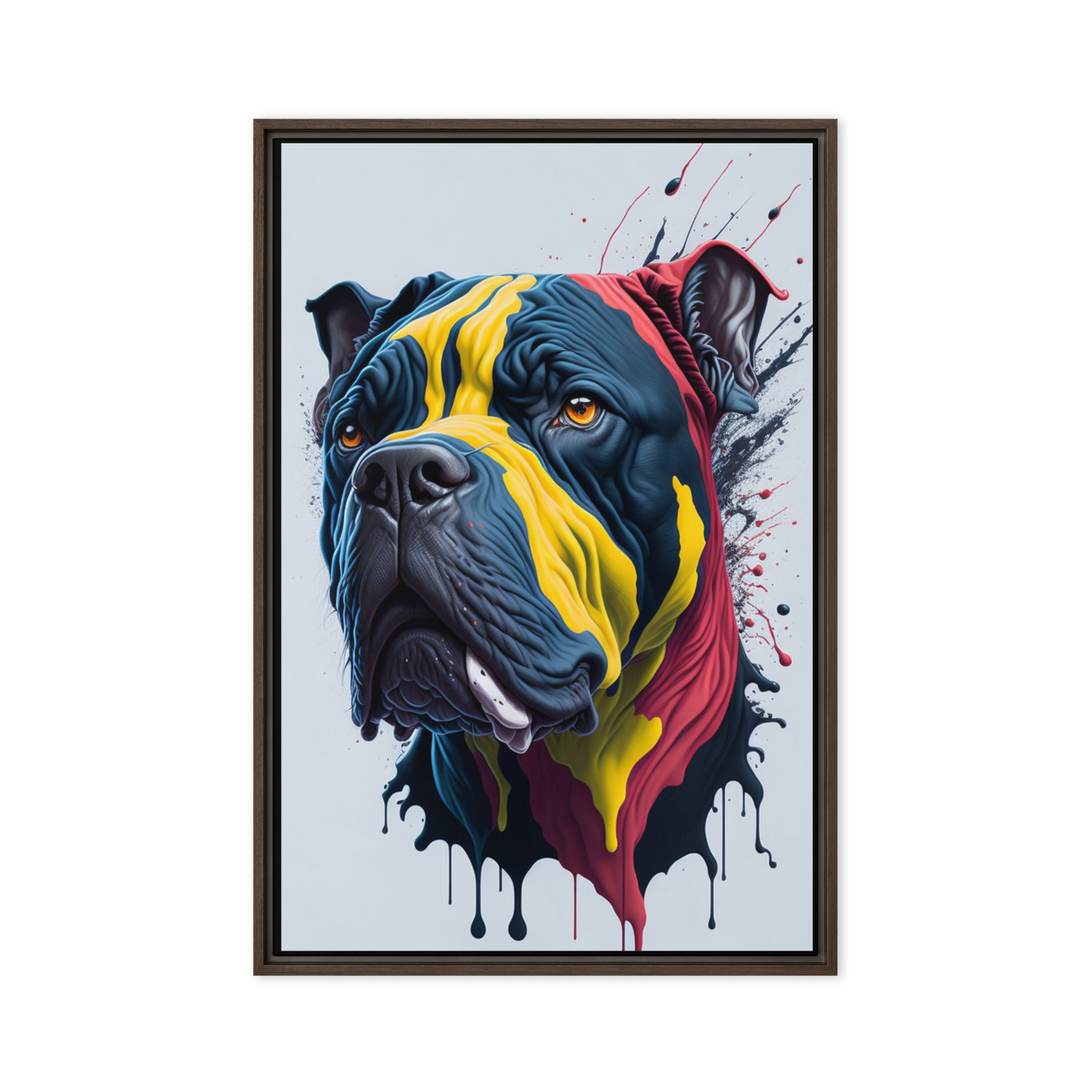 The dog – creative art work