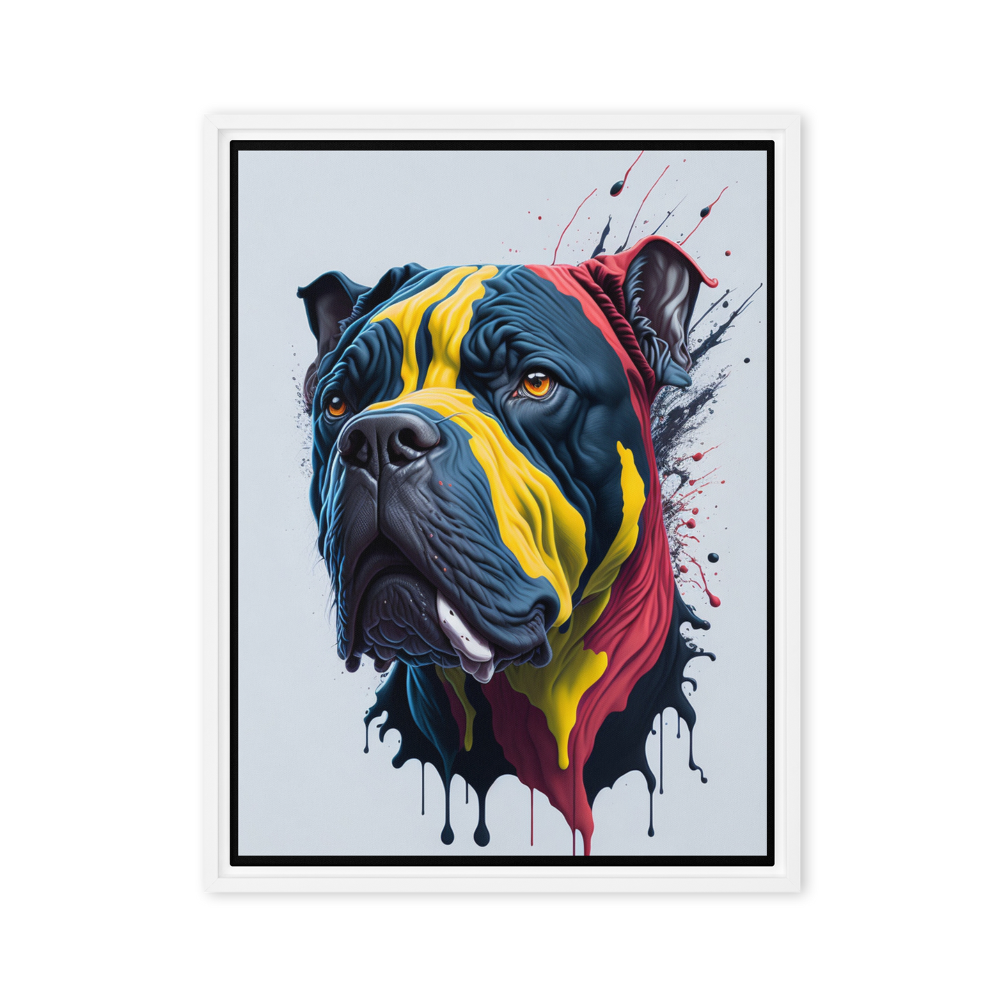 The dog – creative art work