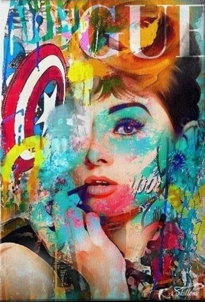 Pop Art Audrey Hepburn