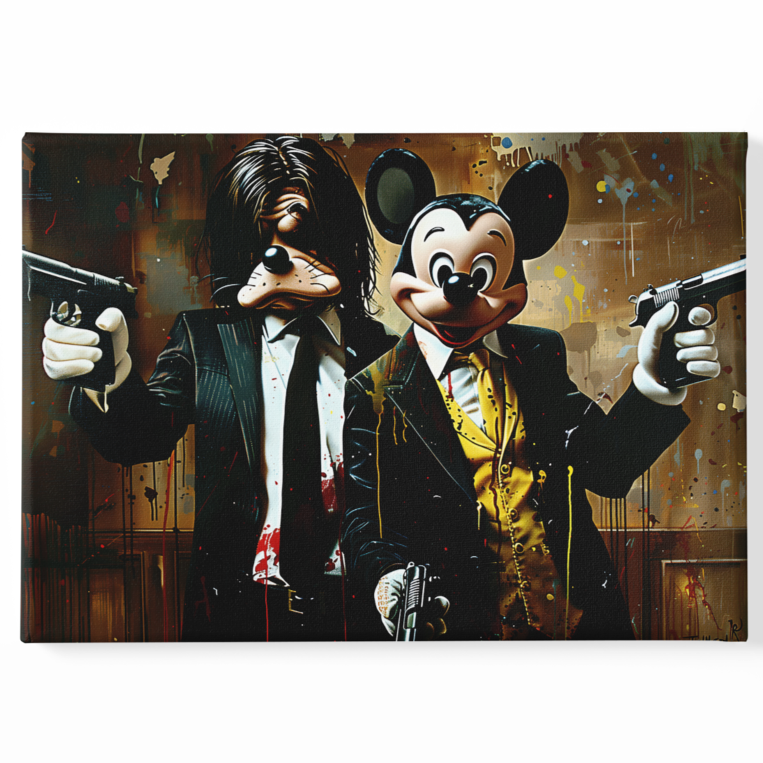 Mickey and Goofy's Gangster Showdown