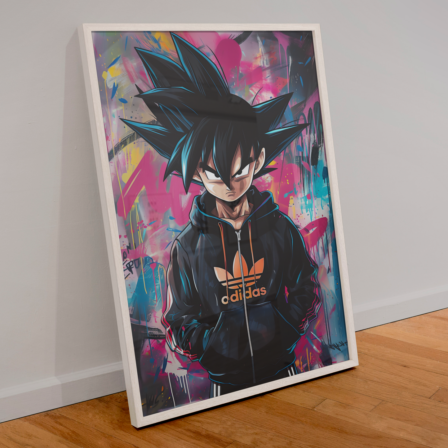 Modern Warrior: Goku in Urban Style