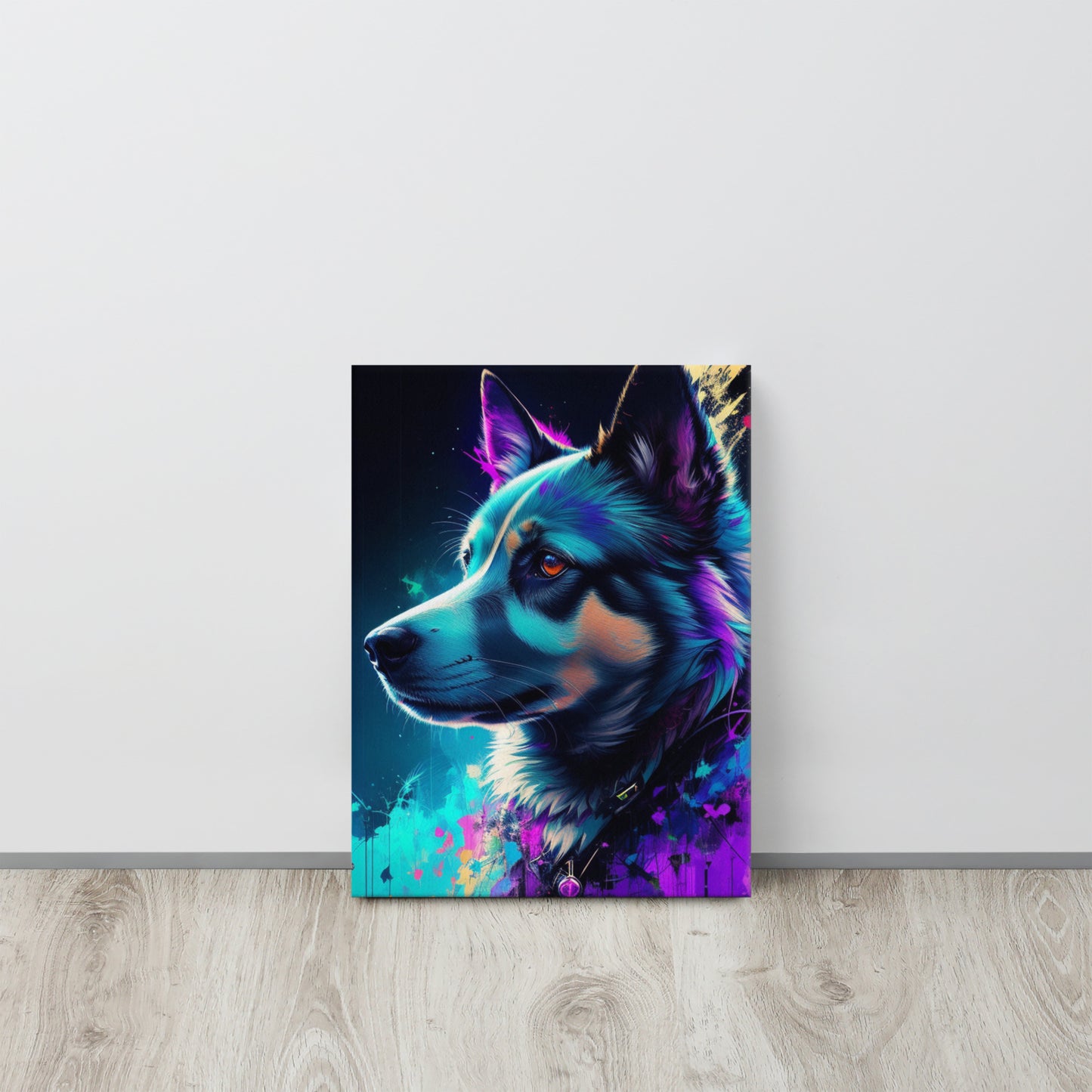 The dog – creative art work