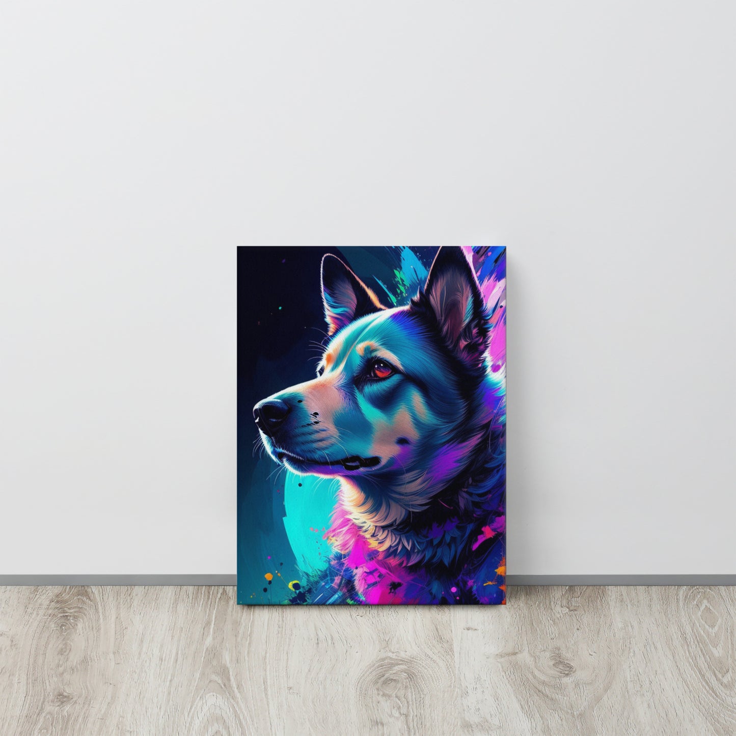 The dog – creative art work