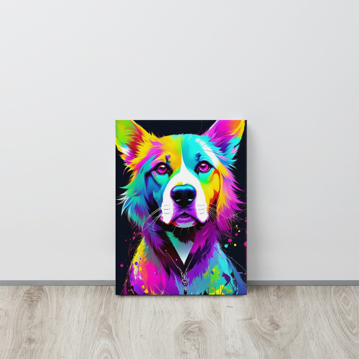 The dog – creative art work