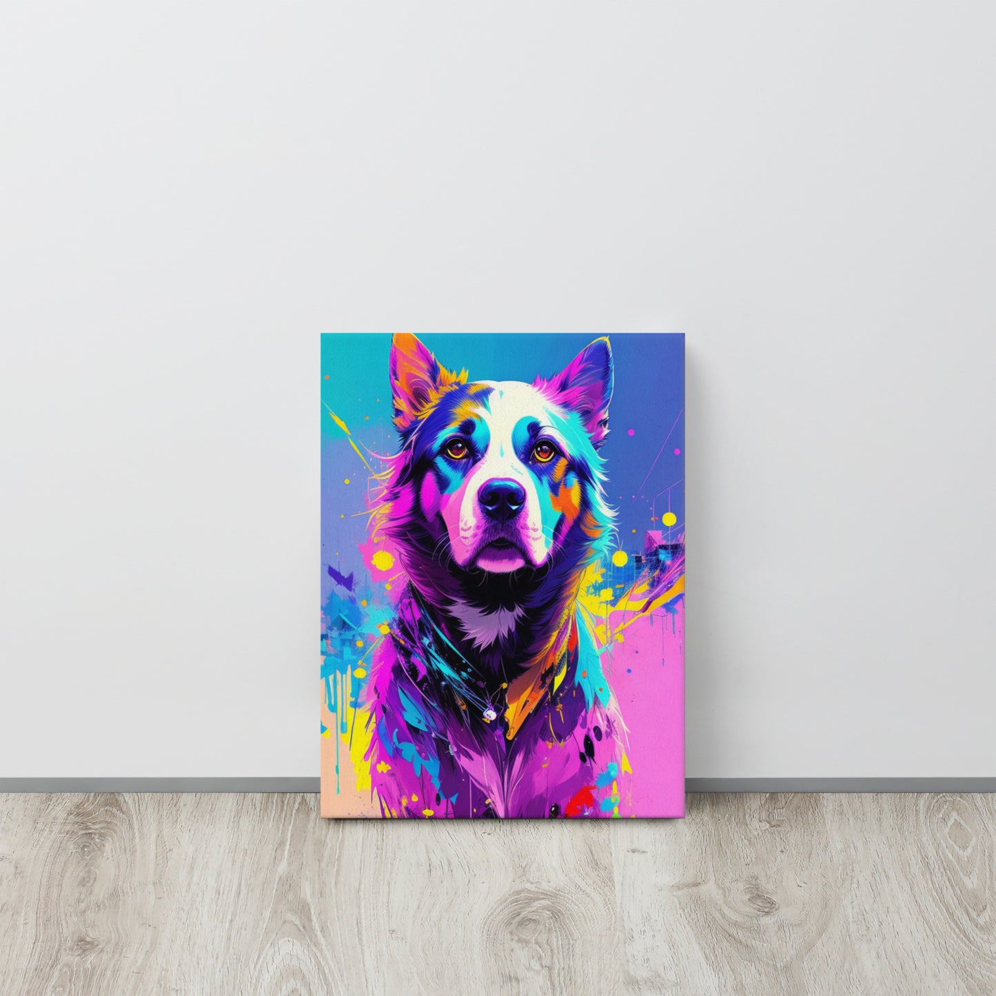 The dog – creative art work