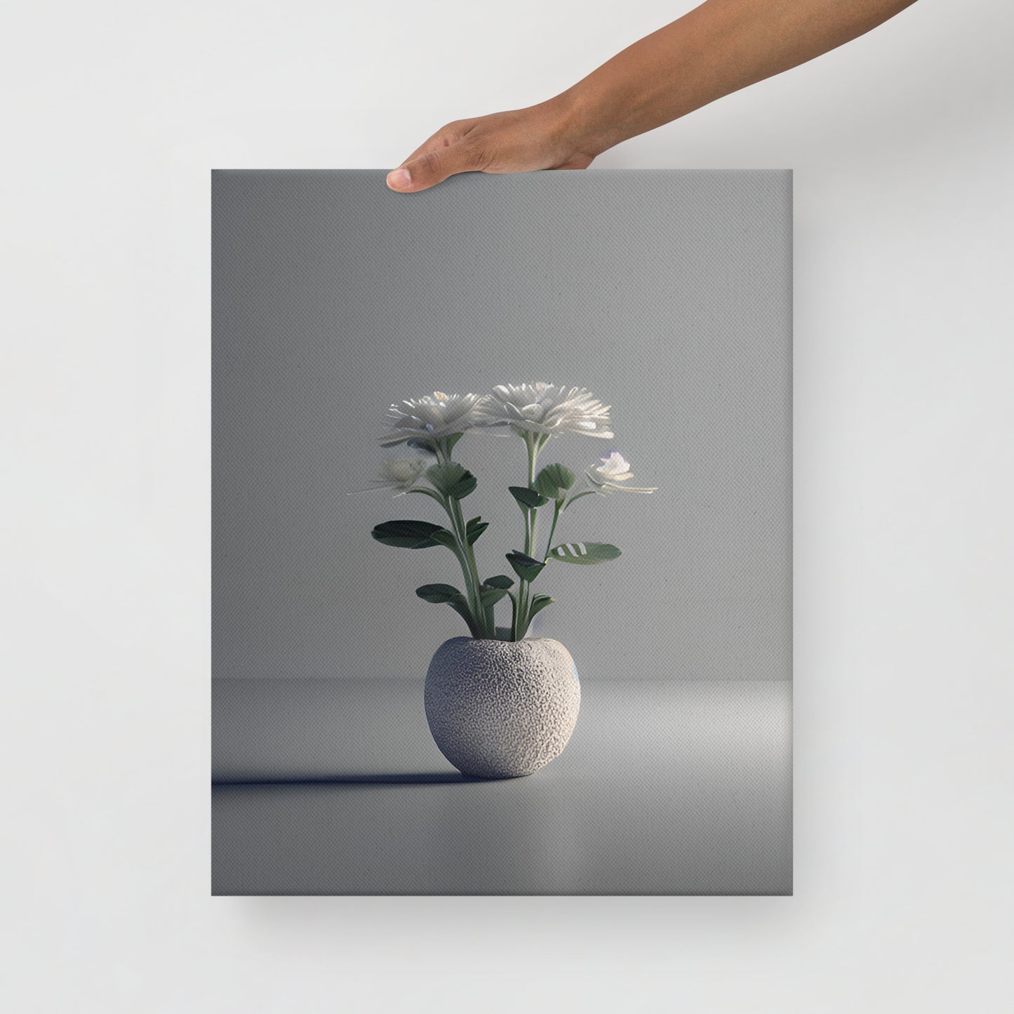 Minimalistische Blumenvase